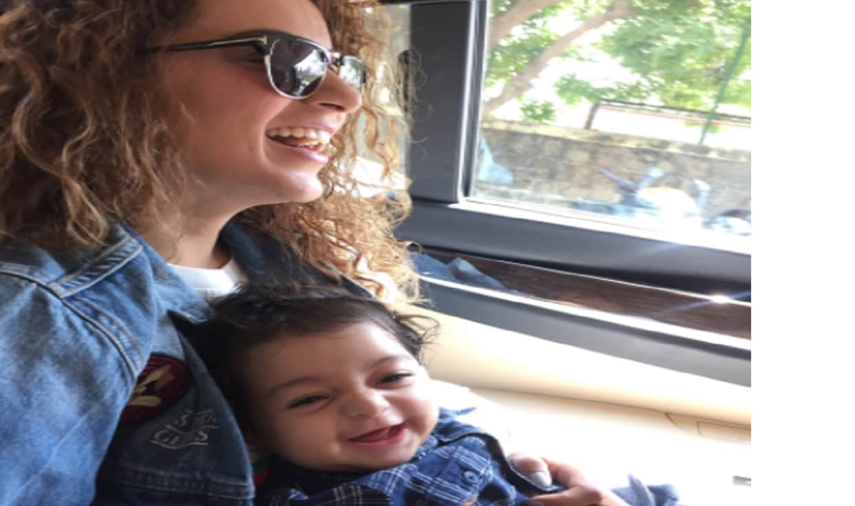 Kangana Ranaut Pictures With Nephew Prithvi Raj Will Win Your Heart