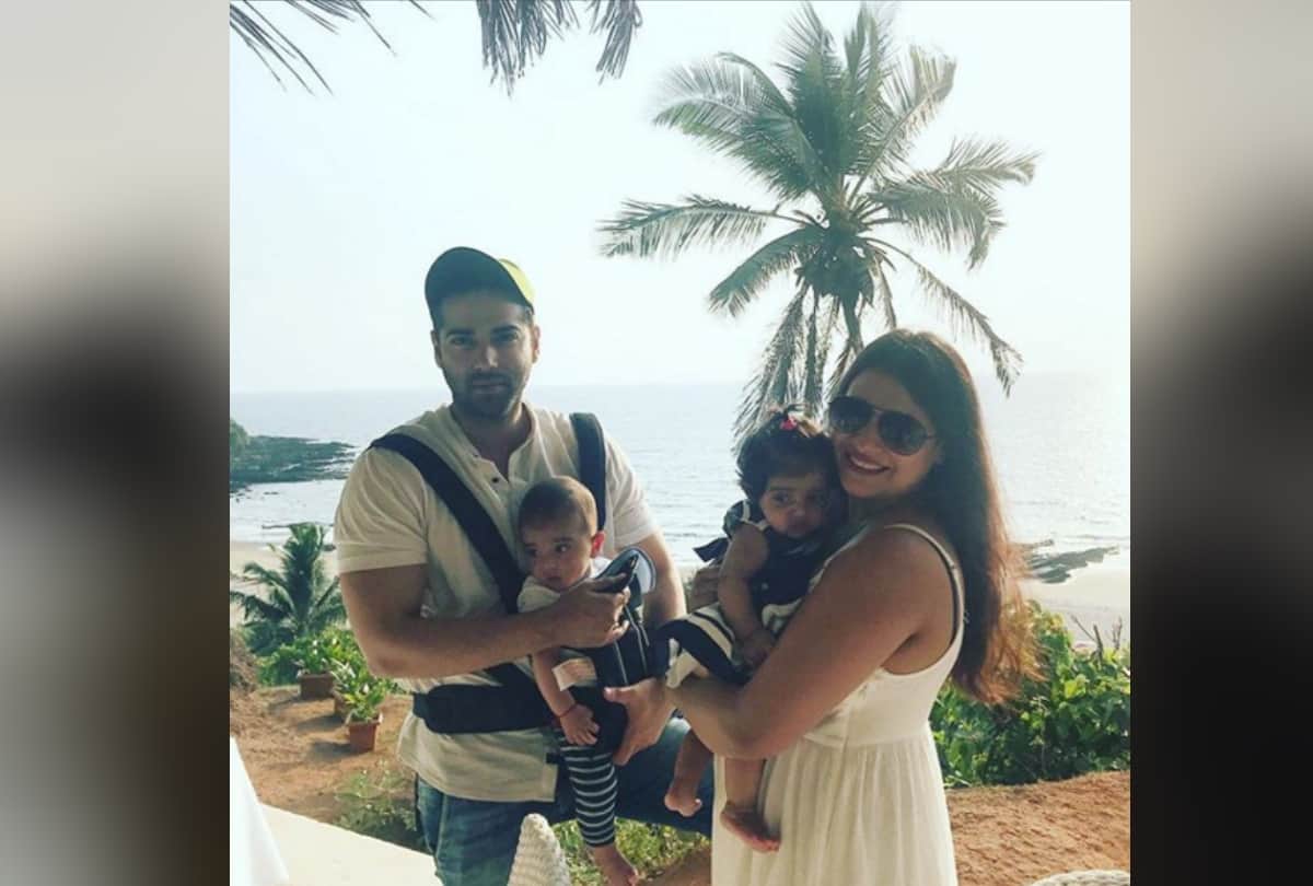 actor kinshuk mahajan spending time with family in goa