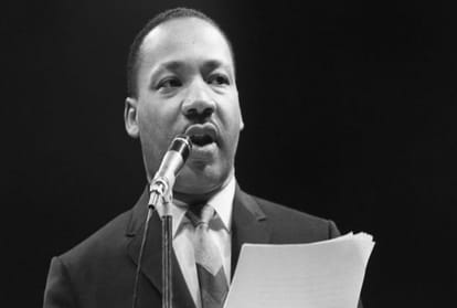 What was the reason of stop Martin Luther King historic speech