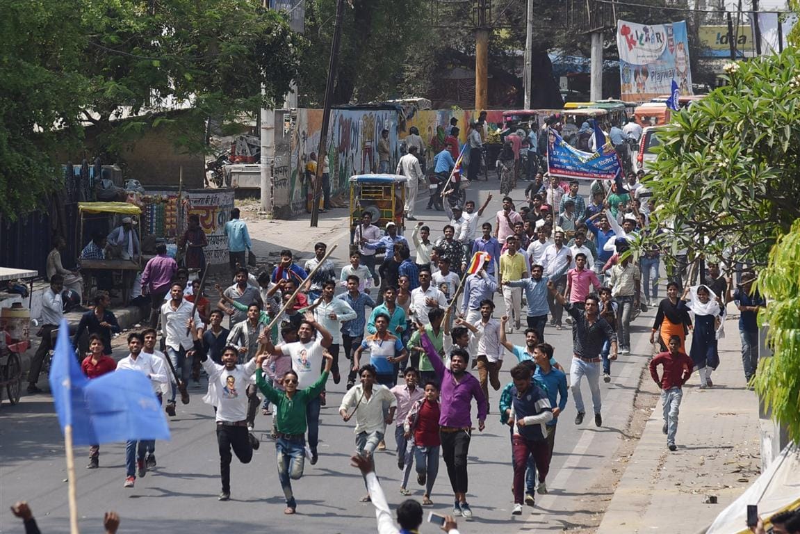 Intelligence intelligence alert in the district since protests