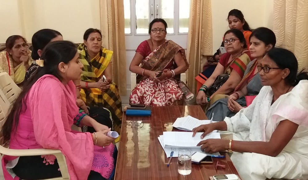 mahila ayog member heard matters