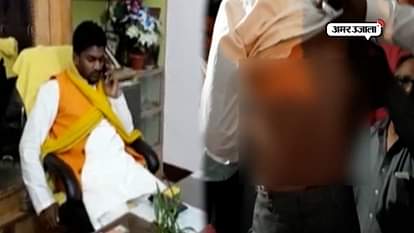 UP Minister OP Rajbhar's son Arvind Rajbhar allegedly attacked by bjp leader in balia