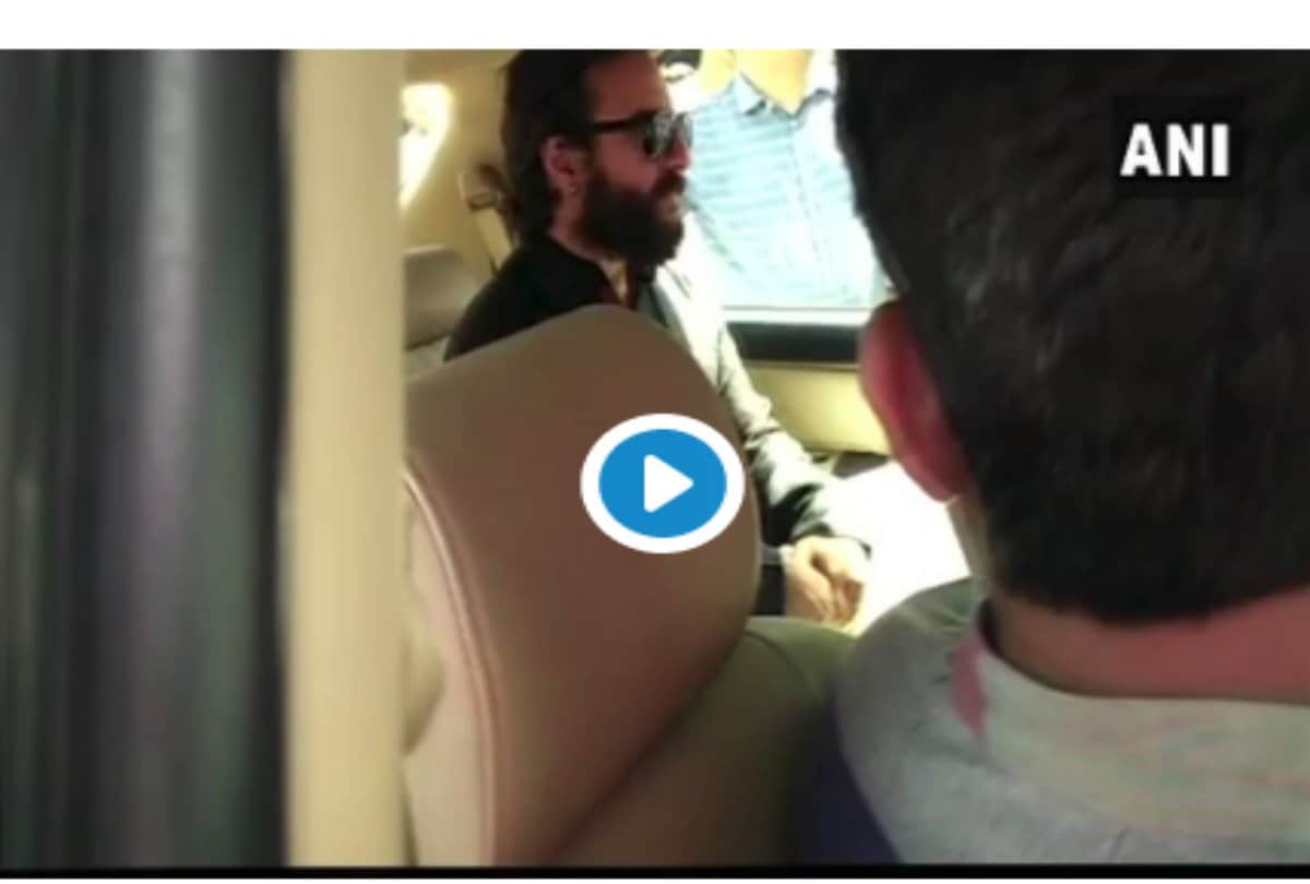 Saif Ali Khan caught on camera outside Jodhpur airport day before Black Buck verdict case