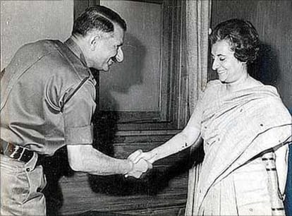 know why sam manekshaw refused indira gandhi's decission in 1971 
