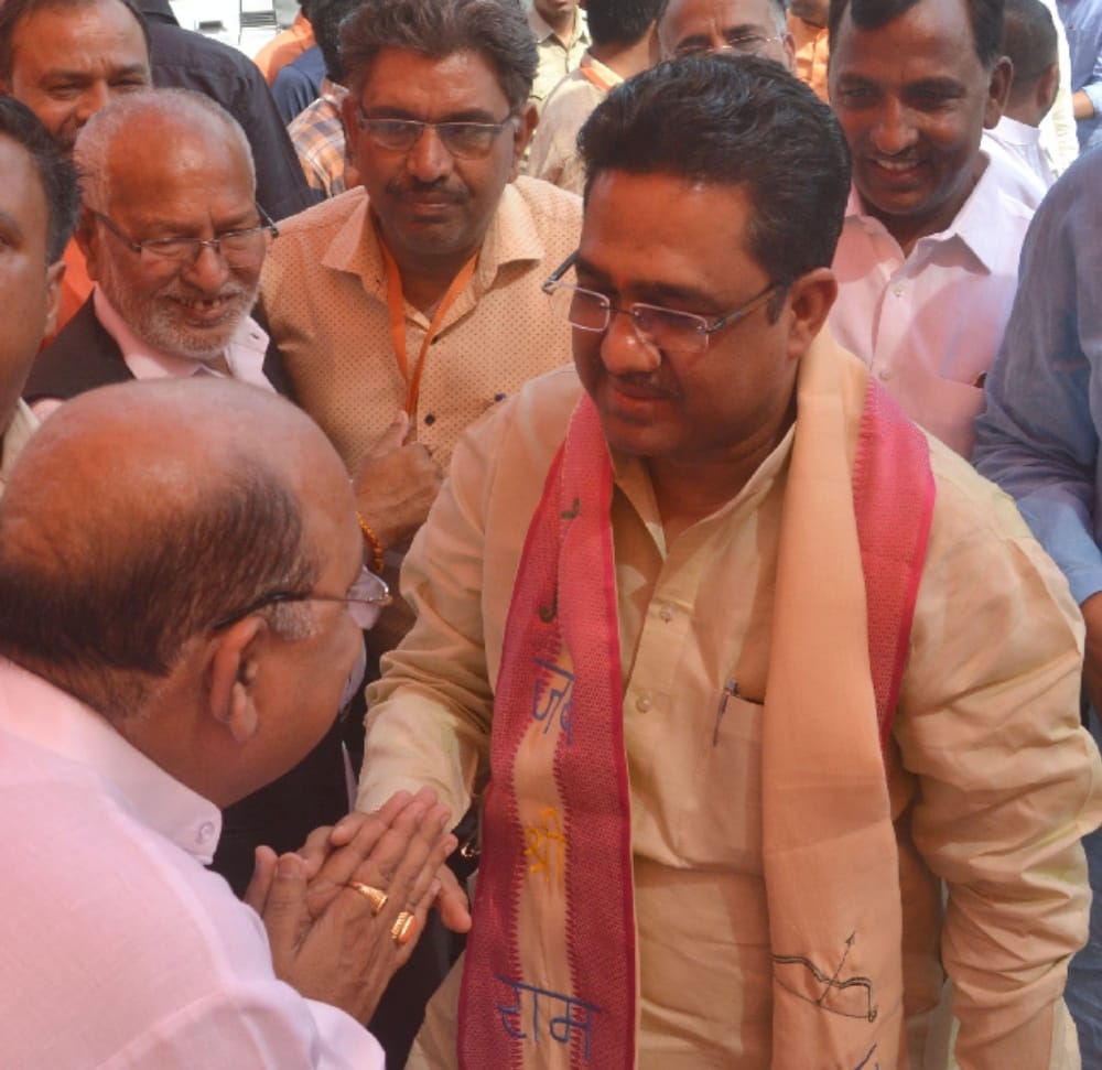  BJP leader said in agra that conspiracy to fight Hindus