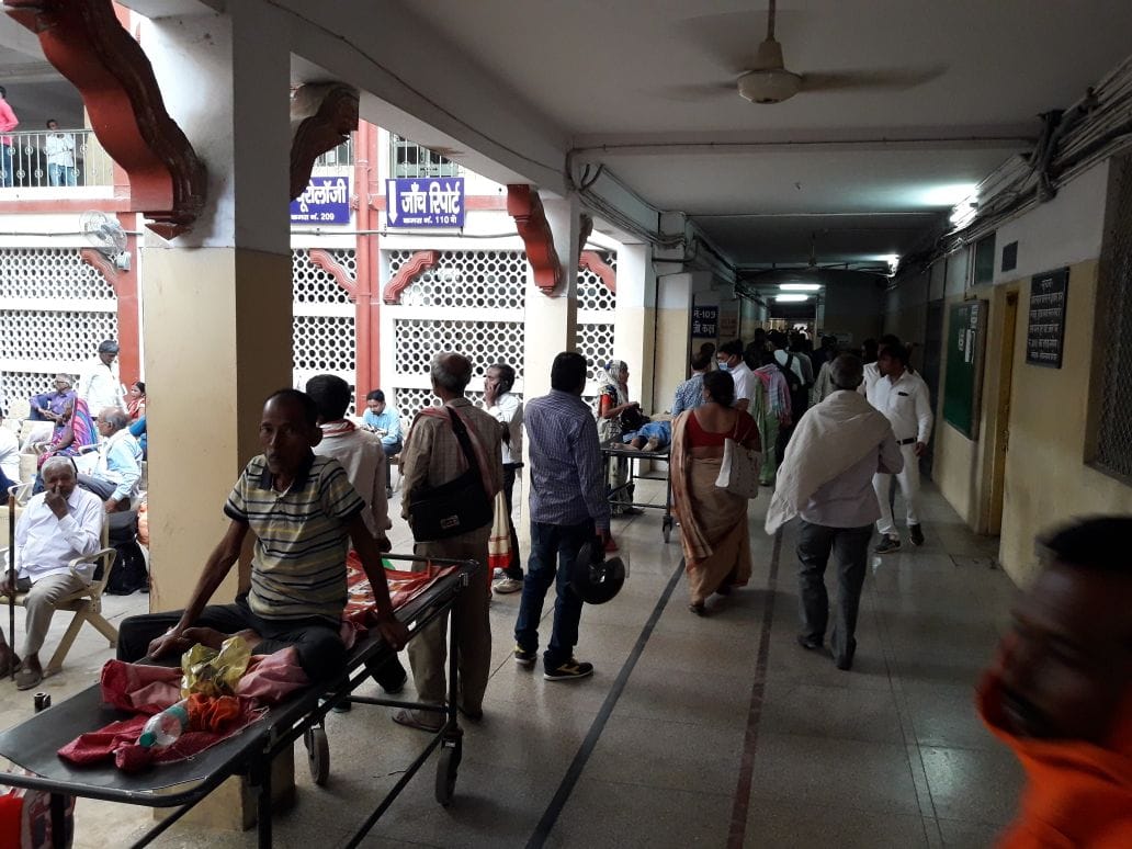 BHU hospital junior doctors on strike again