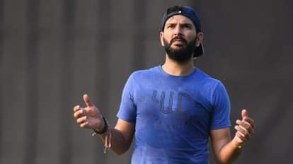 YUVRAJ SINGH HITS 12 SIXES IN PRACTICE MATCH OF KINGS 11 PUNJAB, HEZEL KEECH SHARES VIDEO