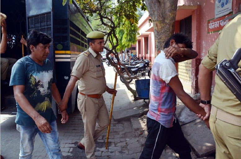 Purakaji police caught the accused of violence