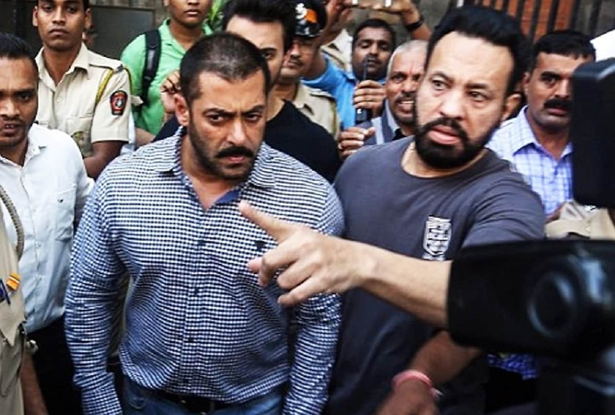 bodyguard Shera brought homemade food and clothes for salman khan in jail
