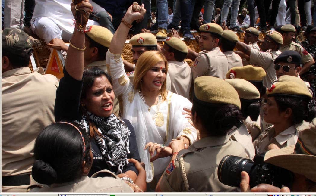 bjp demands cm kejriwal's resignation over ration scam