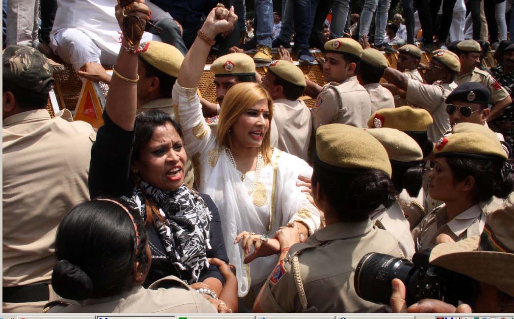 bjp demands cm kejriwal's resignation over ration scam
