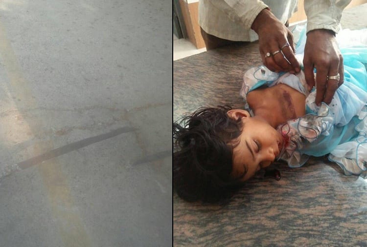 Girl Child Died by Train Footboard on Railway Station in Bahadurgarh
