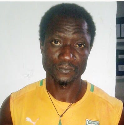 Footballer booked under 14 foreign acts