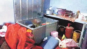 Three lakhs of stolen from home