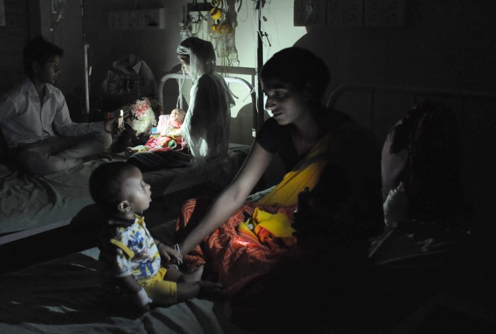 no electricity in lohia hospital.