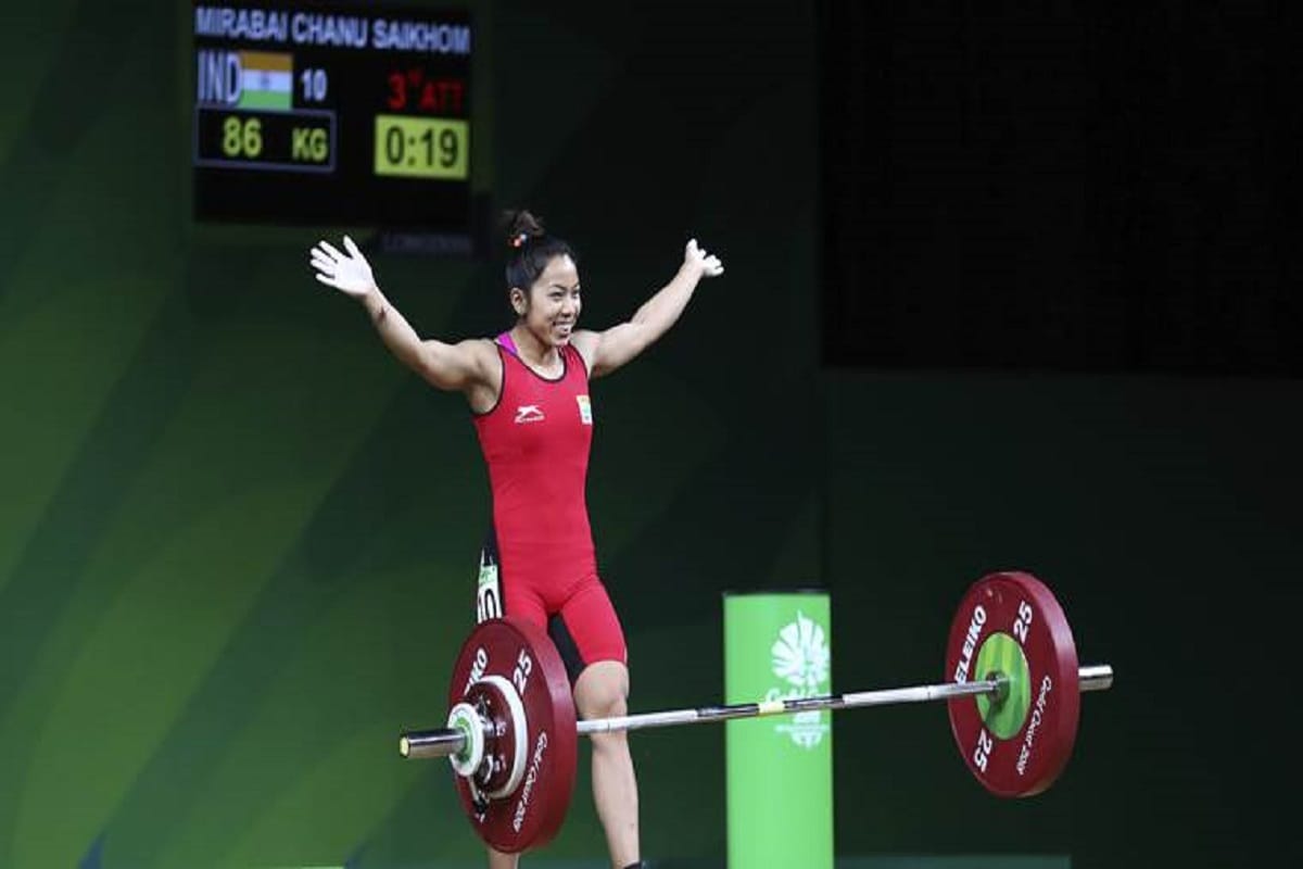 Saikhom Mirabai Chanu won gold medal in commonwealth games 2018