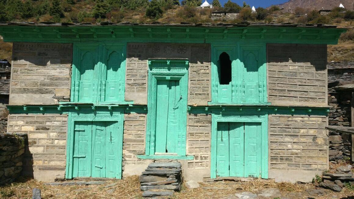 uttarakhand ruins house new traditional look