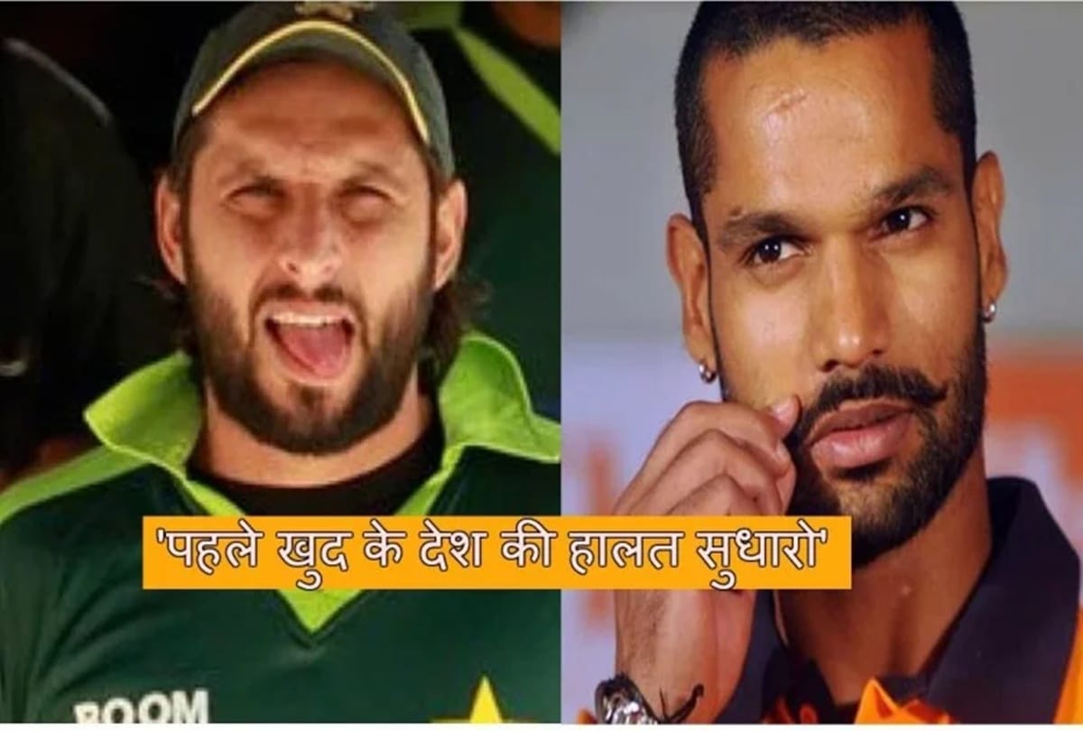 Now Shikhar Dhawan smashes Shahid Afridi on Kashmir conflict tweet