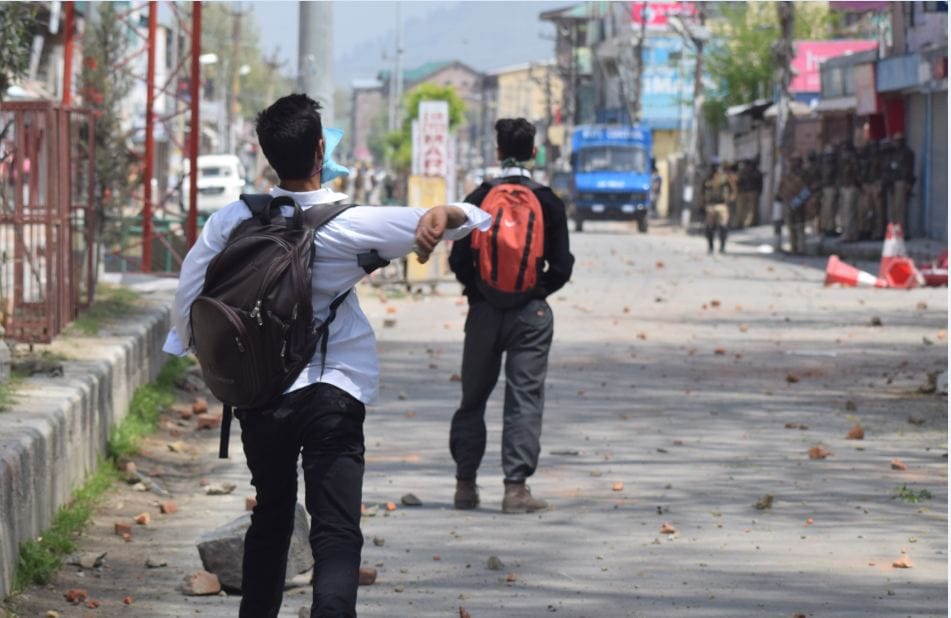stone pelting in kashmir agter four stone pelters killed in shopian