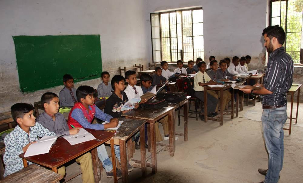 no book 6th class student learn abcd