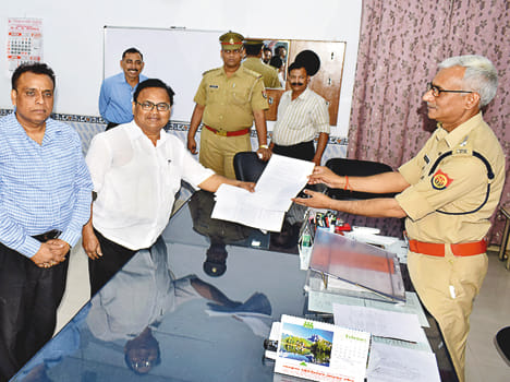 Radiologist administered against BJP 12 including District President