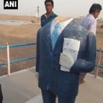 statue of BR Ambedkar vandalized in two different places of madhya pradesh