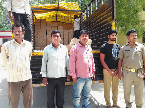 STF arrests 50 lakh liquor, four arrested