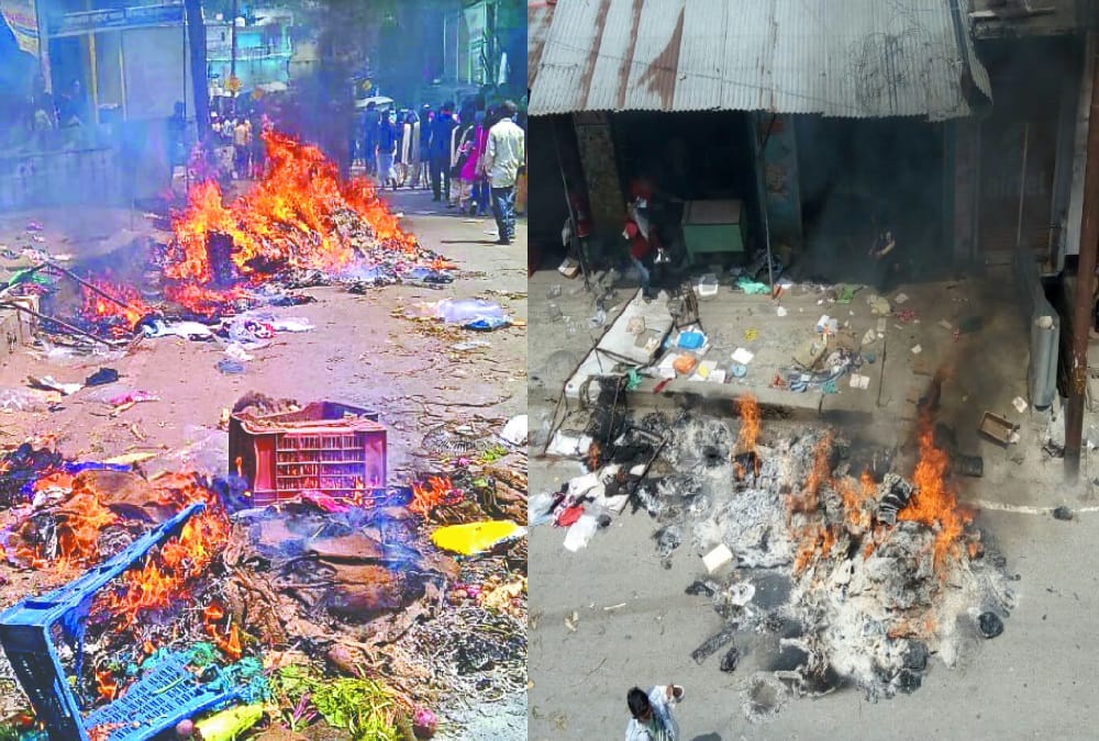 Arson protest after girl molestation post on social media in Augustmuni