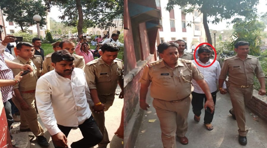 Dalit movement: BSP District head sent to judicial custody
