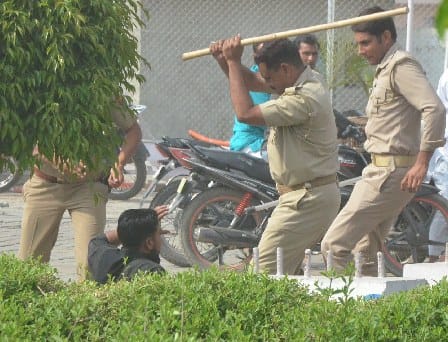 Protest over liquor shop in Bareilly