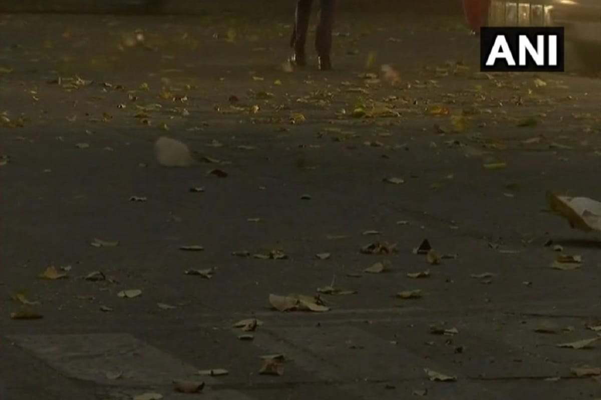 delhi dust storm delhi weather night in the evening