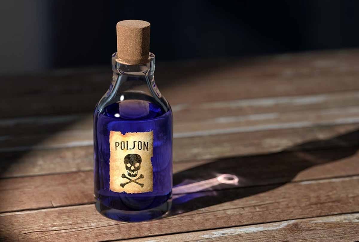 child drank poison on bet