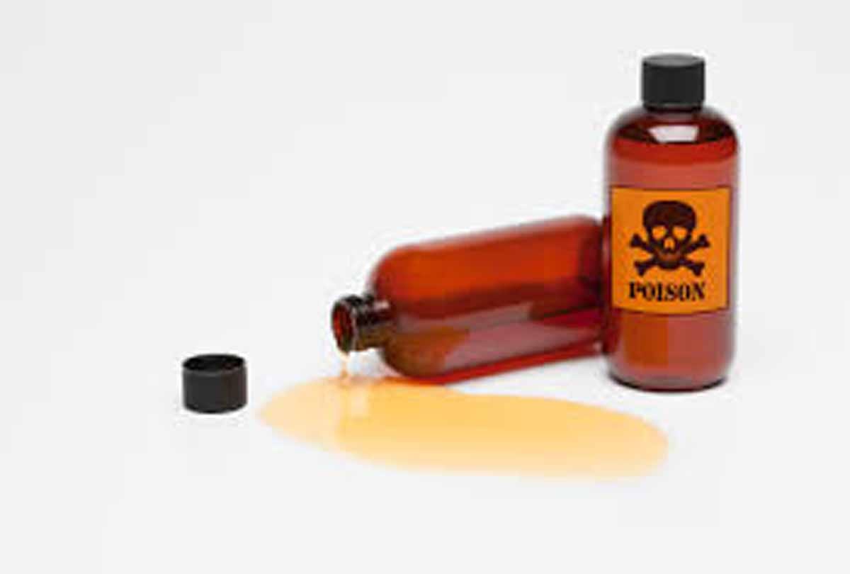 child drank poison on bet