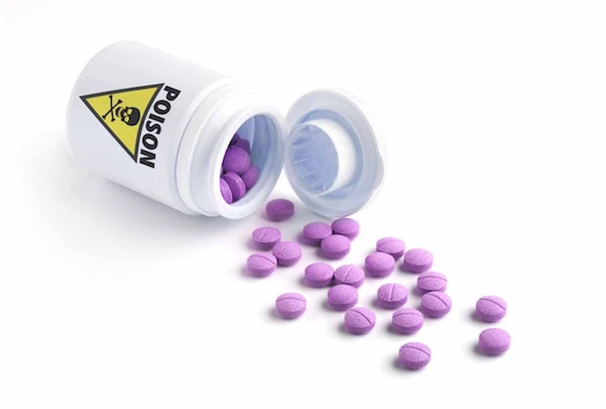child drank poison on bet
