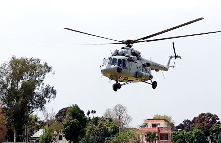 उपराष्ट्रपति की सुरक्षा के लिए शहर के चप्पे-चप्पे पर पुलिस तैनात