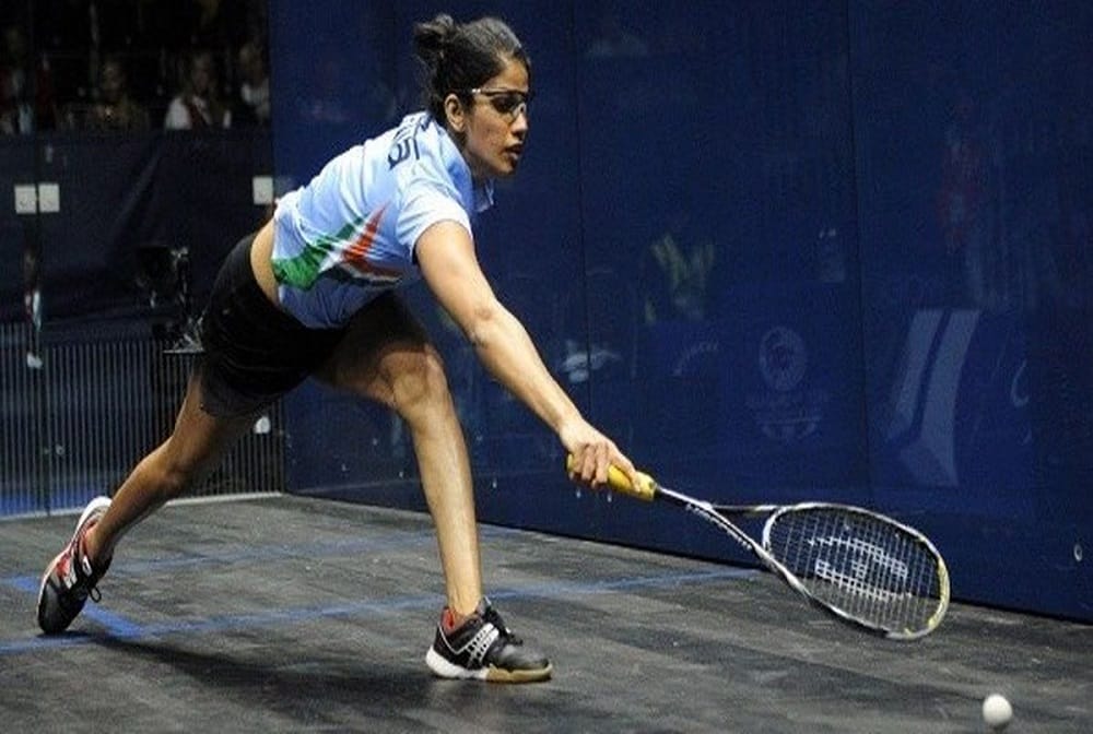 CWG 2018 joshna chinappa enters in quarterfinal of the squash women singles event 