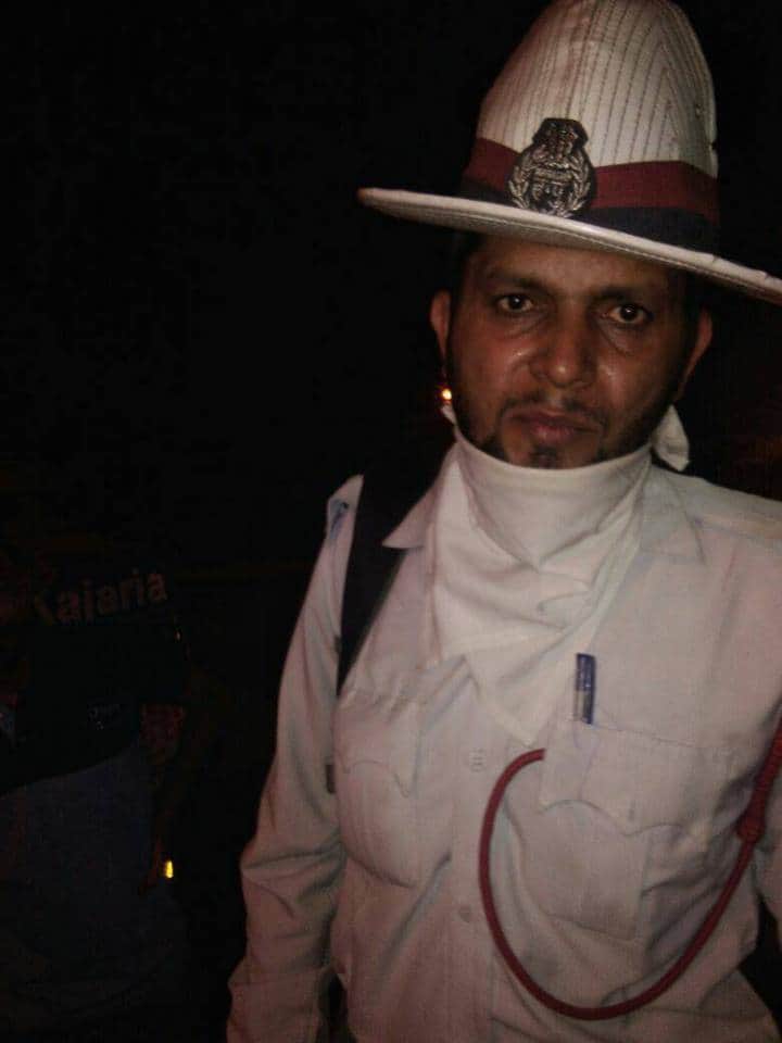 molestator policeman beaten by national player in rohtak, molestation