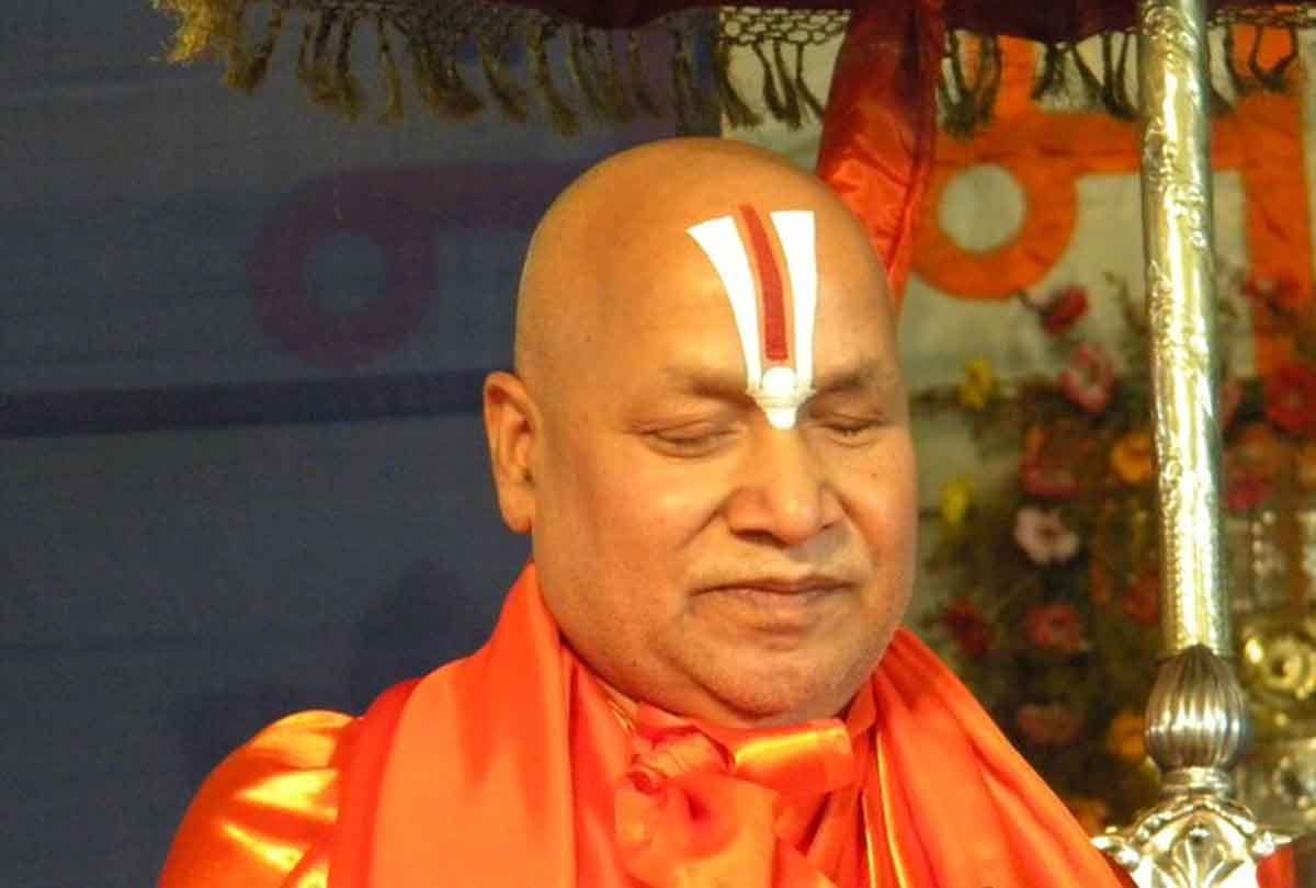 rambhadracharya press conference about ram mandir