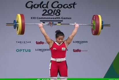 CWG 2018: twitter reaction on sanjita chanu, Rajyavardhan Rathore and sehewag Congrats to her
