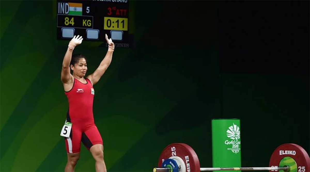 cwg 2018 second day round up sanjita chanu won gold and indian athletes performance