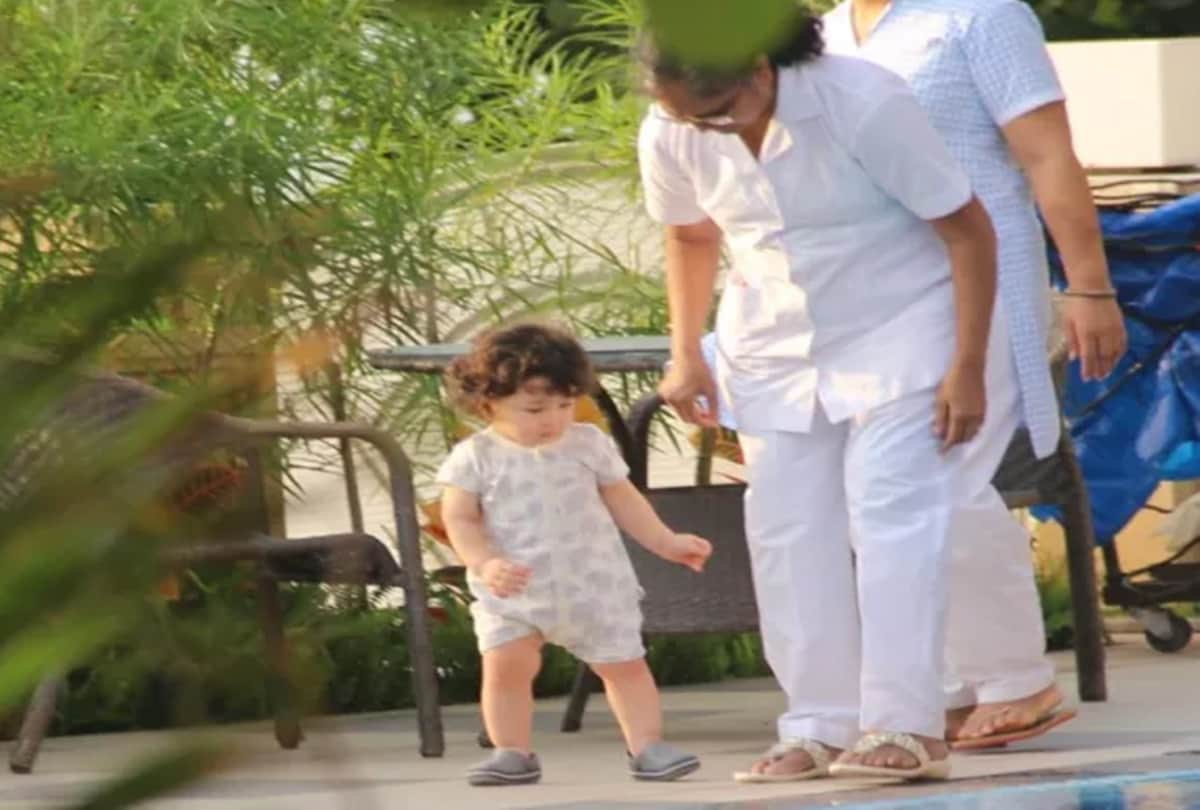 Taimur enjoys with Saif Ali Khan after gets acquitted in blackbuck poaching case