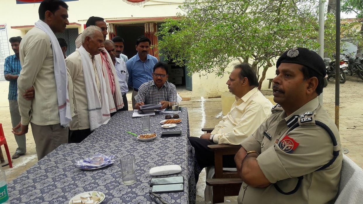 Commisioner-DIG heard complaints in Solution Day