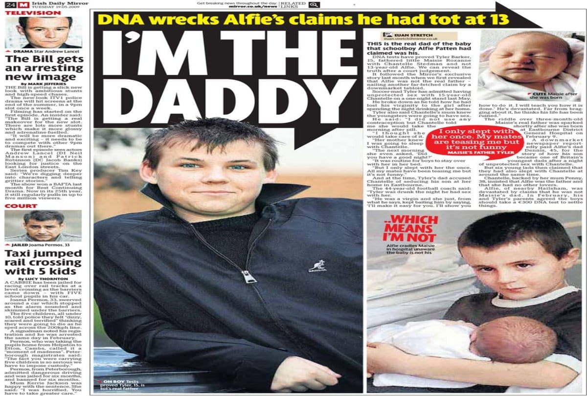 Story of a Boy who Becomes Dad at Thirteen 