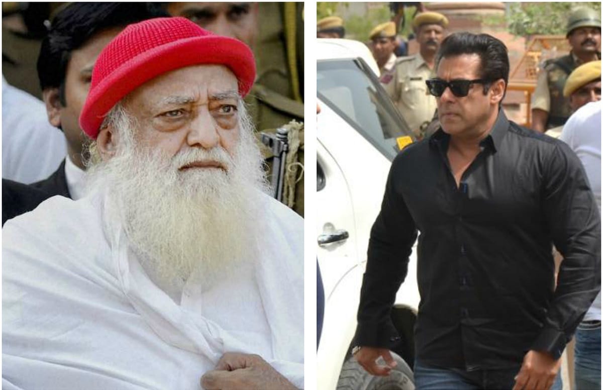 many people came to meet with salman but no one came to meet me said asaram in anger