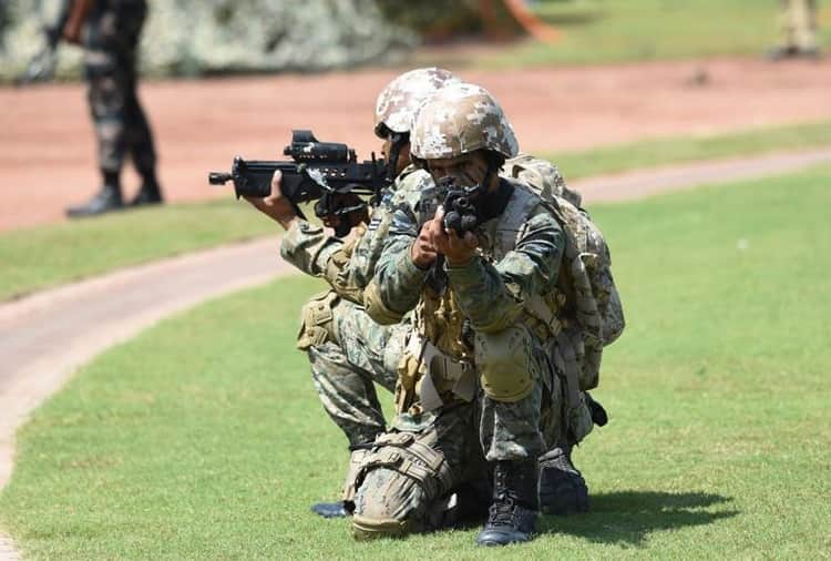 Indian Airforce Garud Commando Force Hard Training to Finish Terrorists 