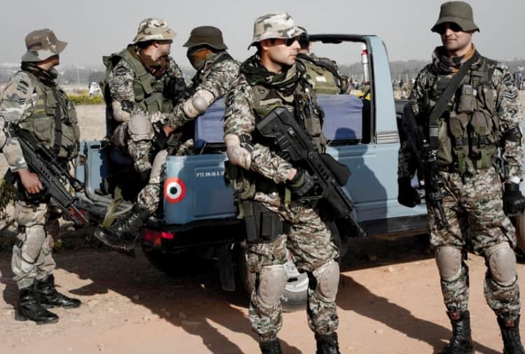 Indian Airforce Garud Commando Force Hard Training to Finish Terrorists 