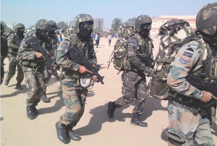 Indian Airforce Garud Commando Force Hard Training to Finish Terrorists 