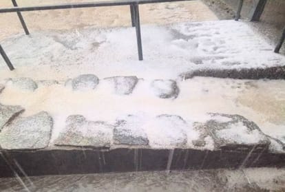 rainfall and hailstorm recorded in himachal