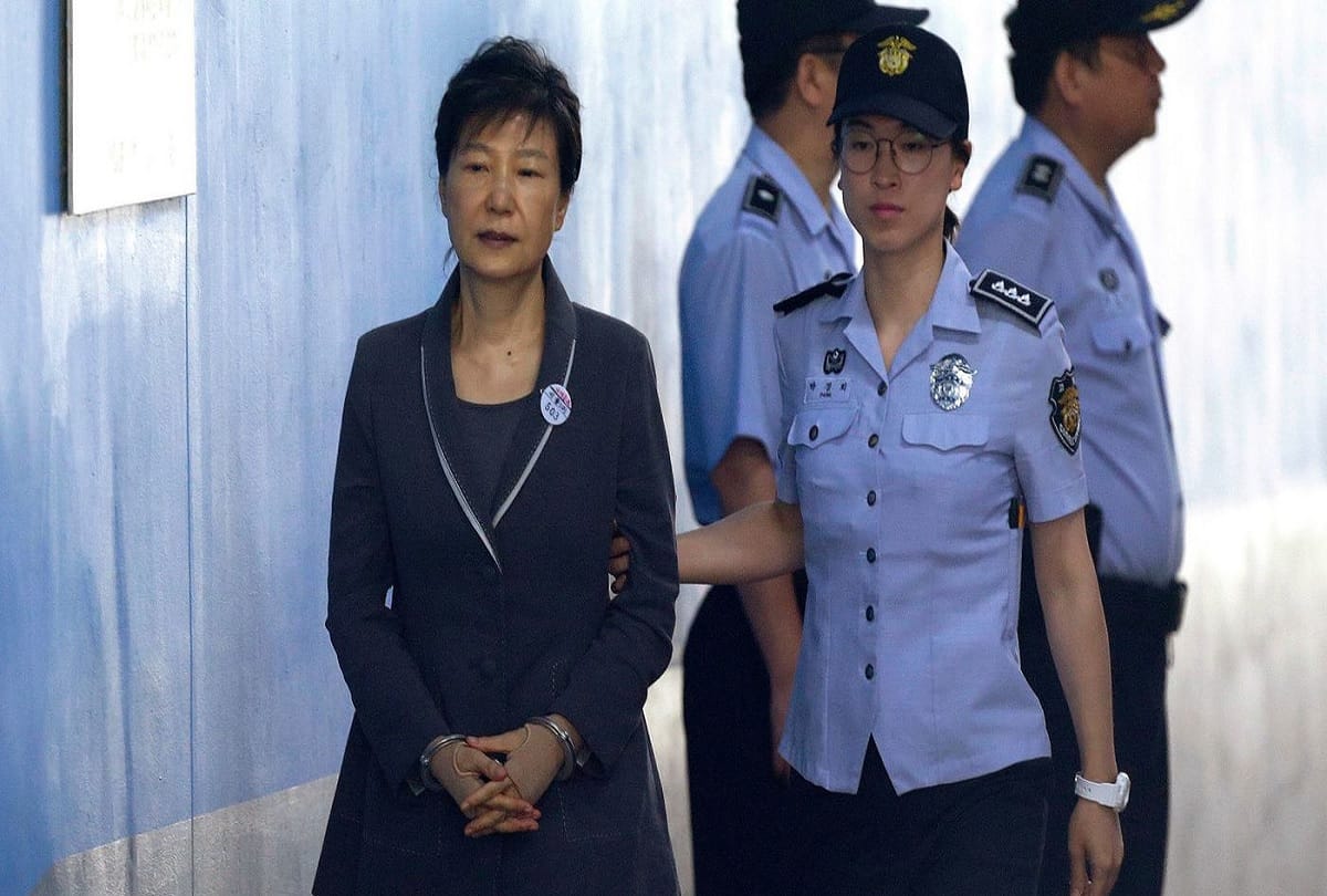 South Korean former President Park Geun hye sentenced to 24 years in prison for corruption charges