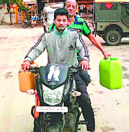 Dholakhole drinking water scheme damaged